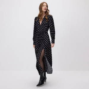 Sukienka z wiskozy - XL - wielobarwny - damska - Reserved - 677EH-MLC