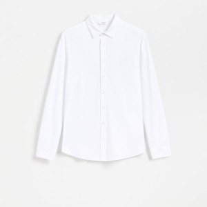 Gładka koszula super slim fit - XXL - biały - męska - Reserved - 686KH-00X