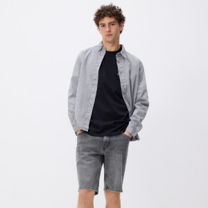 Jeansowa koszula regular fit - M - jasnoszary - męska - Reserved - 688IR-09J