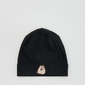 Czapka Pusheen - 7-9 lat - czarny - dziewczynki - Reserved - 691IN-99X