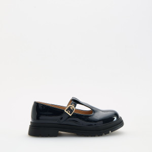 Lakierowane loafersy - 37 - granatowy - dziewczynki - Reserved - 692KR-59X