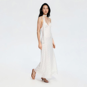 Sukienka w grochy - L - wielobarwny - damska - Reserved - 714KS-MLC