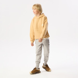 Bawełniane spodnie jogger - 152 (11 lat) - jasnoszary - chłopcy - Reserved - 726JU-09X