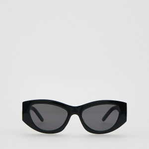 Okulary przeciwsłoneczne - ONE SIZE - czarny - damska - Reserved - 733KD-99X