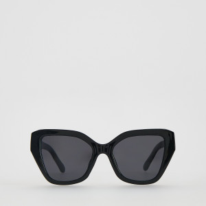 Okulary przeciwsłoneczne - ONE SIZE - czarny - damska - Reserved - 734KD-99X