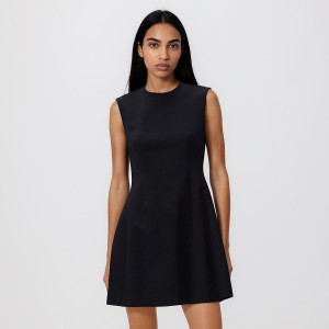 Sukienka mini - XS - czarny - damska - Reserved - 736HR-99X