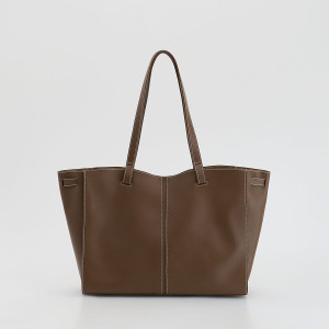 Torebka shopper - ONE SIZE - beżowy - damska - Reserved - 738CP-80X