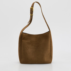 Torebka na ramię - ONE SIZE - brązowy - damska - Reserved - 743CP-88X