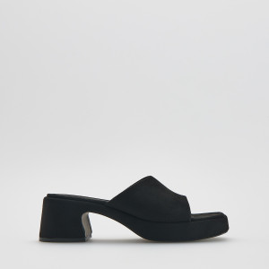 Mule na obcasie - 41 - czarny - damska - Reserved - 753ID-99X