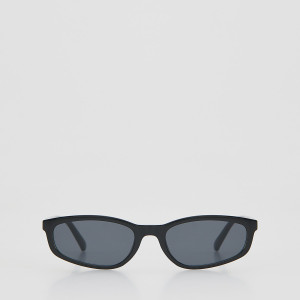 Okulary przeciwsłoneczne - ONE SIZE - czarny - damska - Reserved - 758KD-99X
