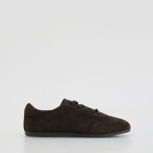 Sneakersy ze skóry owczej - 36 - brązowy - damska - Reserved - 762FE-98X