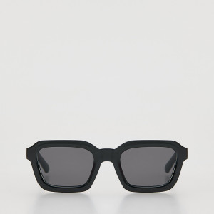 Okulary przeciwsłoneczne - ONE SIZE - czarny - damska - Reserved - 762KD-99X