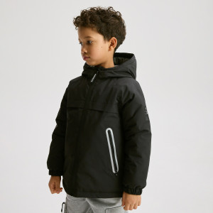 Kurtka z ociepleniem - 116 (5-6 lat) - czarny - chłopcy - Reserved - 771HF-99X