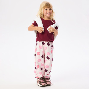 Spodnie balloon - 104 (3-4 lata) - wielobarwny - dziewczynki - Reserved - 779JZ-MLC