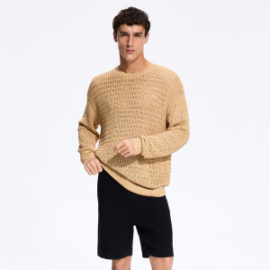 Szorty jogger z lnem - XL - czarny - męska - Reserved - 782JL-99X