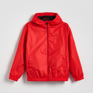 Kurtka wiatrówka - 116 (5-6 lat) - czerwony - chłopcy - Reserved - 785HF-33X