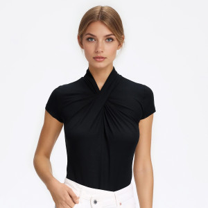 Body z modalem - S - czarny - damska - Reserved - 786KL-99X