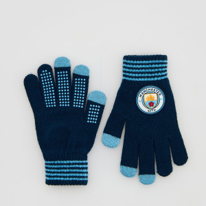 Rękawiczki Manchester City - 9-13 lat - granatowy - chłopcy - Reserved - 789GT-59X