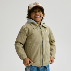 Kurtka koszulowa - 104 (3-4 lata) - beżowy - chłopcy - Reserved - 800HF-80X