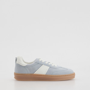 Sneakersy z łączonych materiałów - 41 - jasnoniebieski - damska - Reserved - 800HV-05X