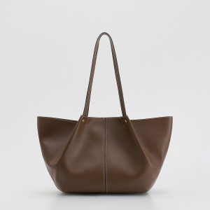 Torebka shopper - ONE SIZE - beżowy - damska - Reserved - 805FC-80X