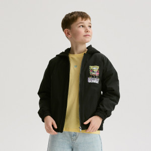 Kurtka bomber Spongebob - 116 (5-6 lat) - czarny - chłopcy - Reserved - 805HF-99X