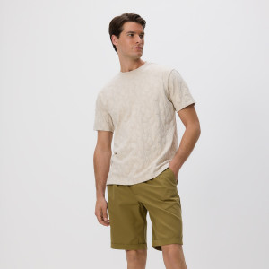 Szorty chino regular - 29 - oliwkowy - męska - Reserved - 8080H-81X