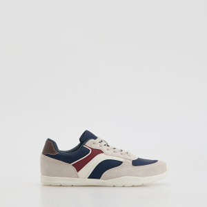 Sneakersy z łączonych materiałów - 36 - wielobarwny - damska - Reserved - 810HV-MLC