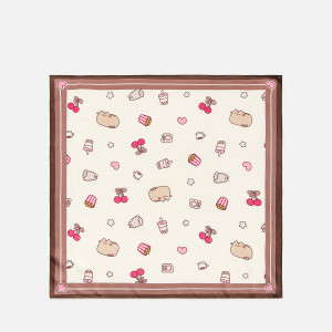 Bandana Pusheen - ONE SIZE - złamana biel - dziewczynki - Reserved - 818KJ-01X