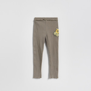 Legginsy Kubuś i Przyjaciele - 116 (5-6 lat) - ciemnoszary - dziewczynki - Reserved - 821HN-90X