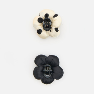 Spinki do włosów 2 pack - ONE SIZE - czarny - dziewczynki - Reserved - 821MB-99X