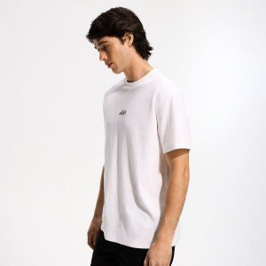 Strukturalny t-shirt comfort fit - XXL - biały - męska - Reserved - 825JM-00X