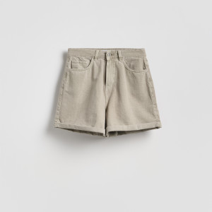 Jeansowe szorty - 40 - zielony - damska - Reserved - 831JW-81J