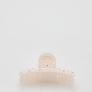 Klamra do włosów - ONE SIZE - pastelowy róż - damska - Reserved - 835IC-03X