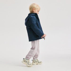 Kurtka z kapturem - 80 (9-12 m.) - granatowy - chłopcy - Reserved - 837HF-59X