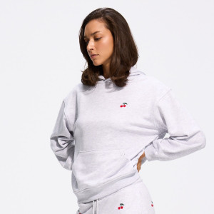 Bluza z bawełną - S - jasnoszary - damska - Reserved - 844KZ-09M