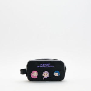 Piórnik Kpop Demon Hunters™ - ONE SIZE - czarny - dziewczynki - Reserved - 854BW-99X