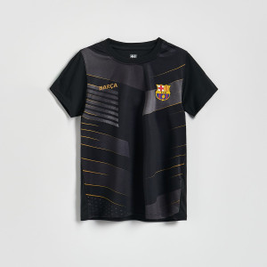 T-shirt FC Barcelona - 134/140 (8-9 lat) - czarny - chłopcy - Reserved - 858IX-99X