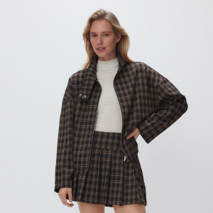 Bluza ze stójką - L - wielobarwny - damska - Reserved - 859GA-MLC