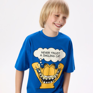 T-shirt Garfield 2 pack - 152 (11 lat) - złamana biel - chłopcy - Reserved - 871IX-01X