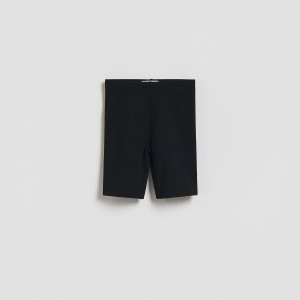 Bawełniane kolarki - 104 (3-4 lata) - czarny - dziewczynki - Reserved - 875HN-99X