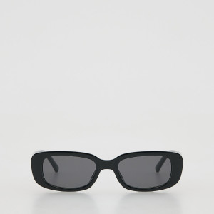 Okulary przeciwsłoneczne - ONE SIZE - czarny - damska - Reserved - 876ID-99X