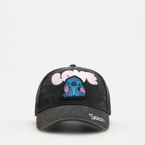 Czapka z daszkiem Lilo i Stitch - 9-13 lat - czarny - dziewczynki - Reserved - 878HT-99X