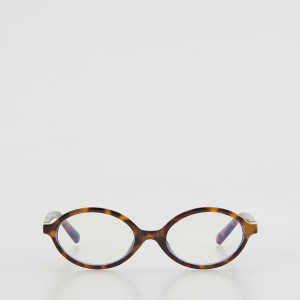 Okulary zerówki - ONE SIZE - czarny - damska - Reserved - 878ID-99X