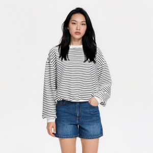 Jeansowe szorty - 34 - granatowy - damska - Reserved - 883IU-59J