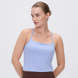 Sportowy top - L - jasnoniebieski - damska - Reserved - 885IE-05X