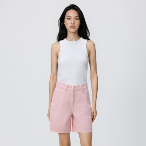 Jeansowe szorty - 34 - różowy - damska - Reserved - 885IU-03J