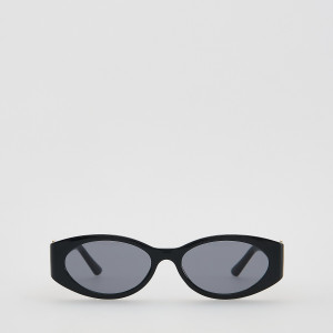 Okulary przeciwsłoneczne - ONE SIZE - czarny - damska - Reserved - 897ID-99X