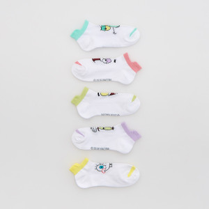 Skarpetki Spongebob 5 pack - 34/36 - biały - chłopcy - Reserved - 903JJ-00X
