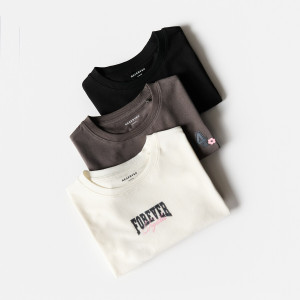 T-shirt z nadrukiem3 pack - 164 (13 lat) - wielobarwny - dziewczynki - Reserved - 903KC-MLC